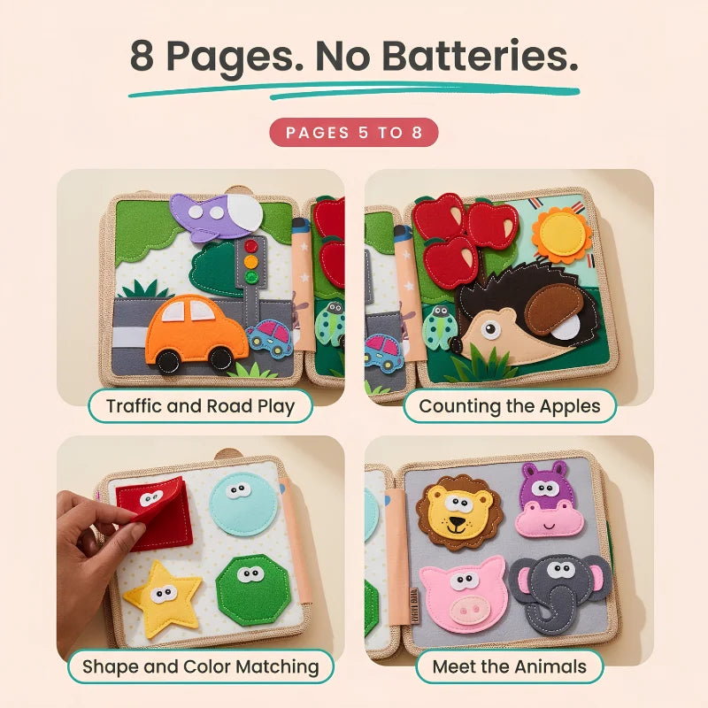 Solinil™ Giraffe Busy Book