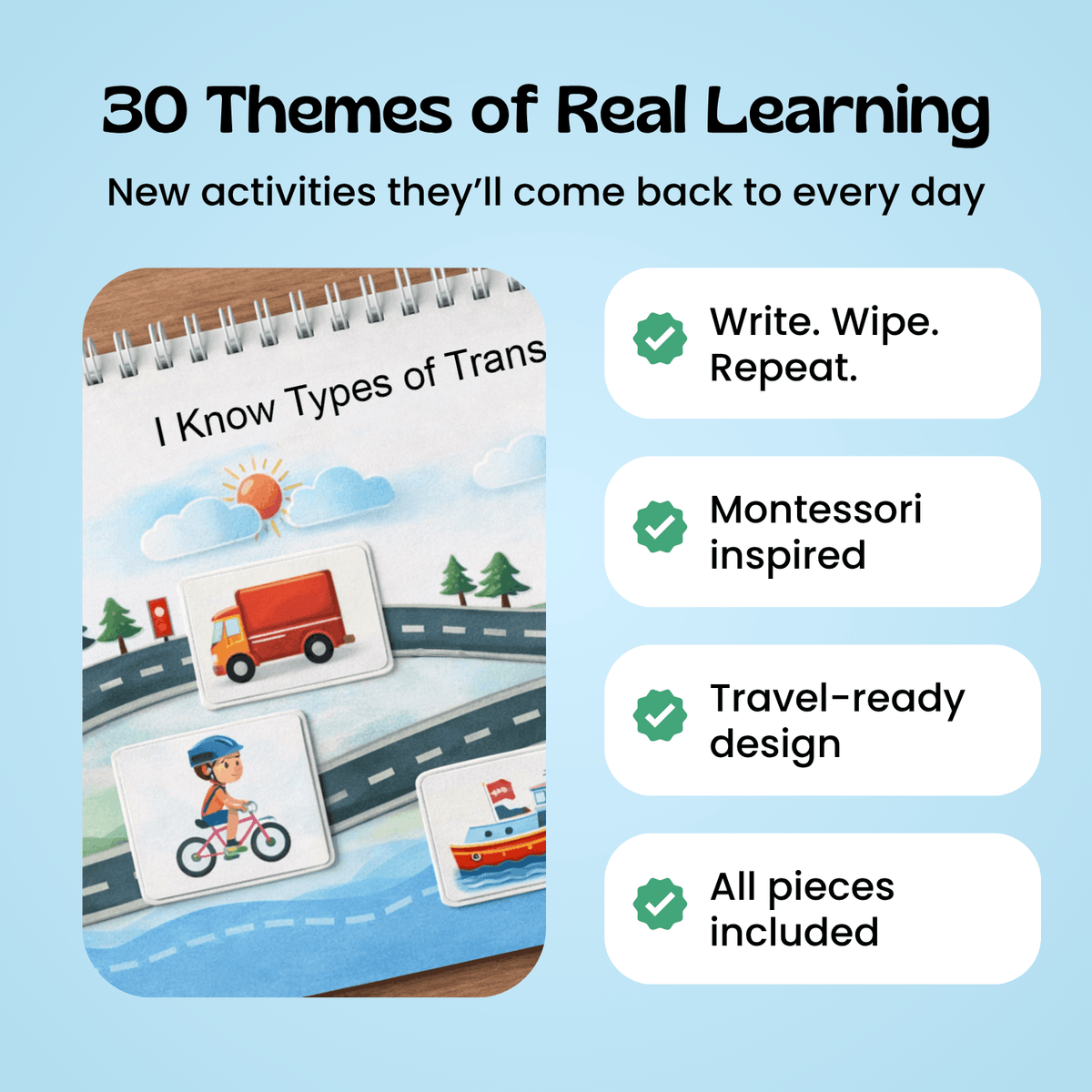 Montessori Preschool Busy Book