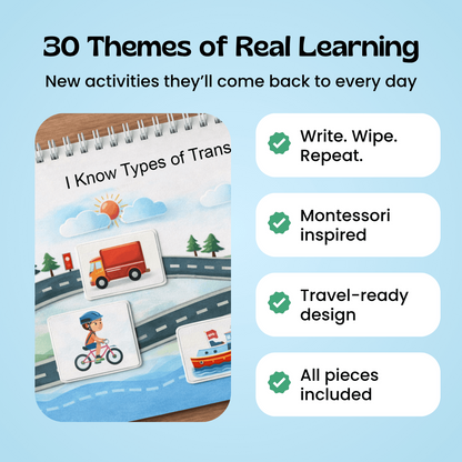 Montessori Preschool Busy Book
