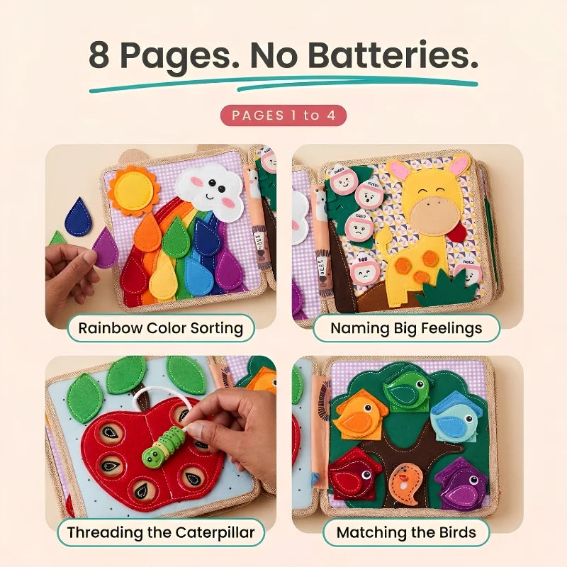 Solinil™ Giraffe Busy Book