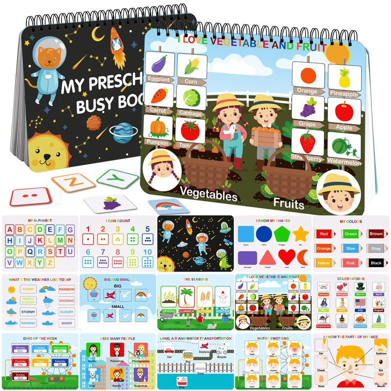 Montessori Preschool Busy Book